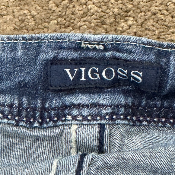 🔥 Vigoss The New York Slim Boot Thick Stitch Jeans - Size 22 - Picture 3 of 9